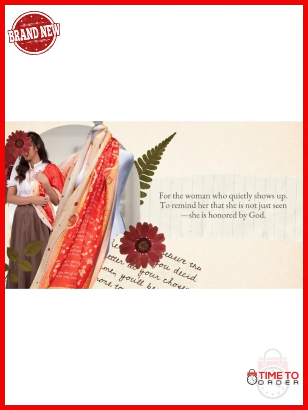Prayer Shawl for Women - Soft Modal Twill Wrap with Scripture Verses